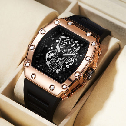"AquaFlex Sportswatch" Waterproof Quartz Watch Men Season Prestige