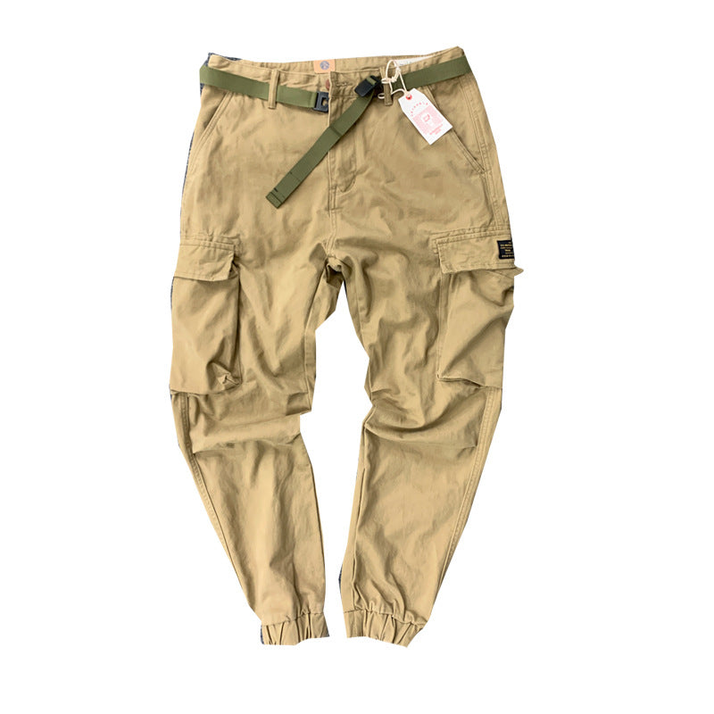 Men's Casual Cotton Multi-pocket Workwear Men's Cargo Pants Season Prestige