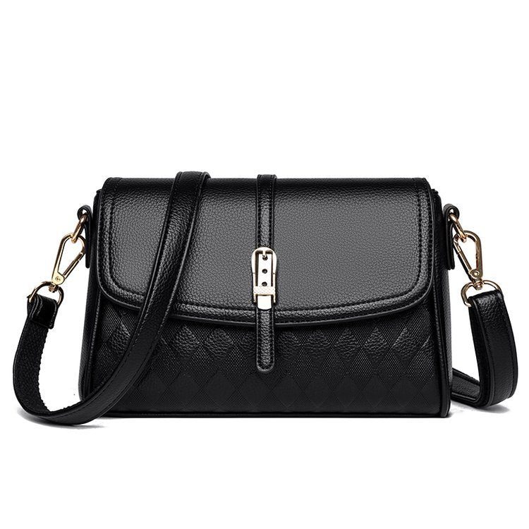 Women Messenger Bag Simple Soft Leather Cross body bag Season Prestige