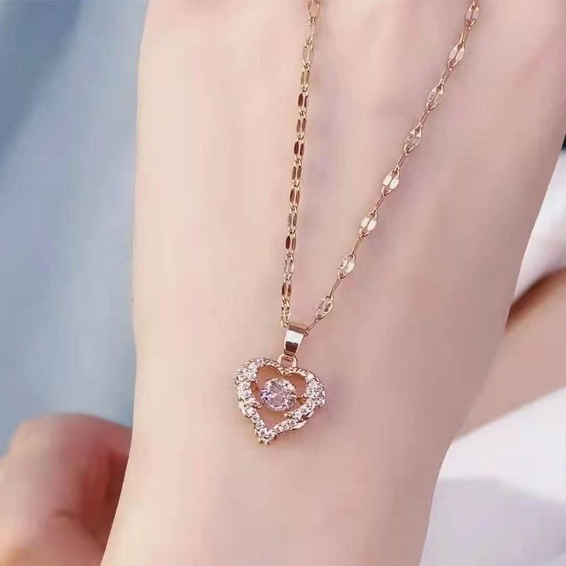 Luxury Female Necklace Charm Jewelry  Fashion Jewelry Woman Season Prestige