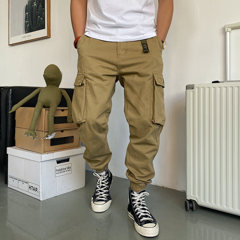 Men's Casual Cotton Multi-pocket Workwear Men's Cargo Pants Season Prestige