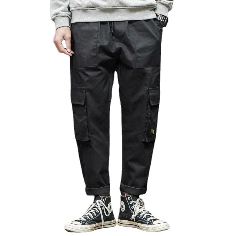 Straight Cargo Pants Men's Trousers Season Prestige