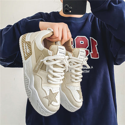 Breathable Casual Canvas Flat Shoes Men Season Prestige