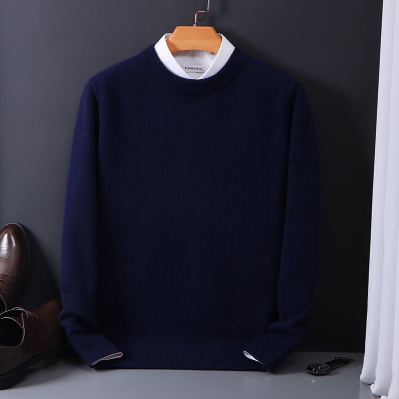 Men's Round Neck Winter  Sweater Season Prestige