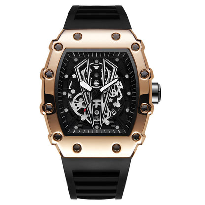 "AquaFlex Sportswatch" Waterproof Quartz Watch Men Season Prestige