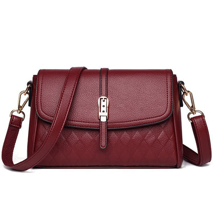 Women Messenger Bag Simple Soft Leather Cross body bag Season Prestige