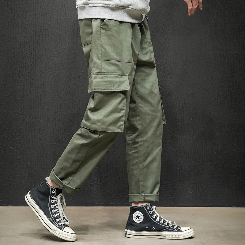 Straight Cargo Pants Men's Trousers Season Prestige