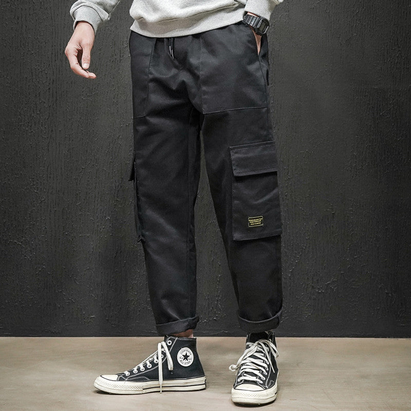 Straight Cargo Pants Men's Trousers Season Prestige