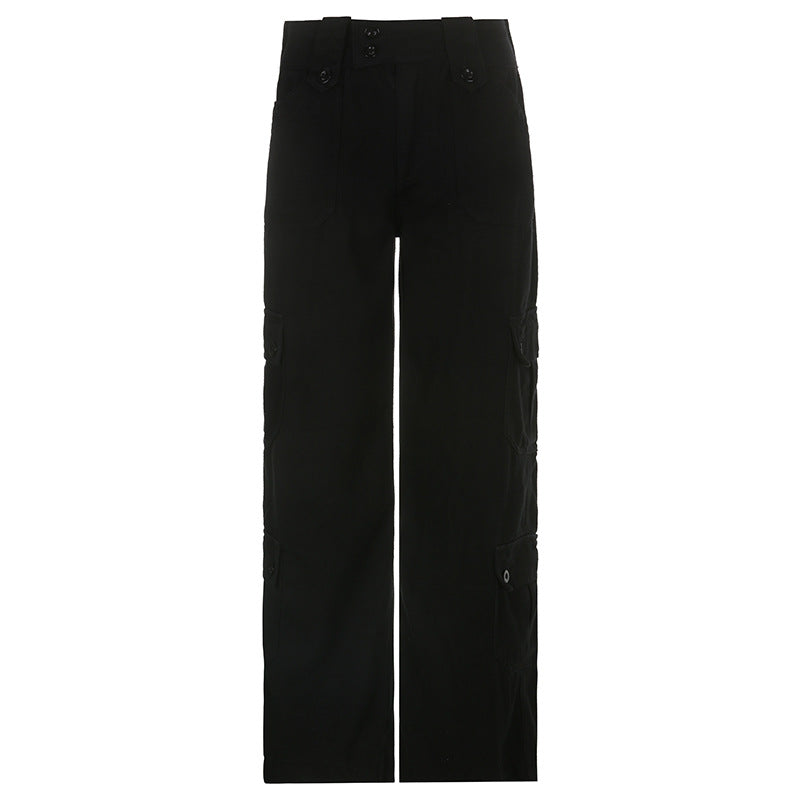 Girl's Straight Street Casual Pants Season Prestige