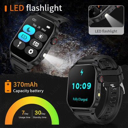 Multifunction Bluetooth Sports and  Health Monitoring smart Watch