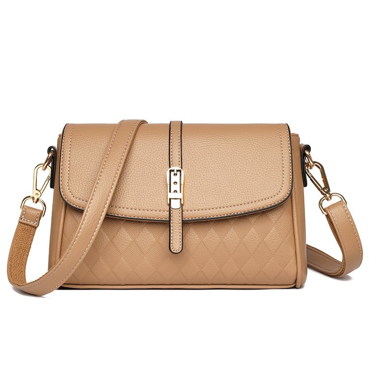 Women Messenger Bag Simple Soft Leather Cross body bag Season Prestige