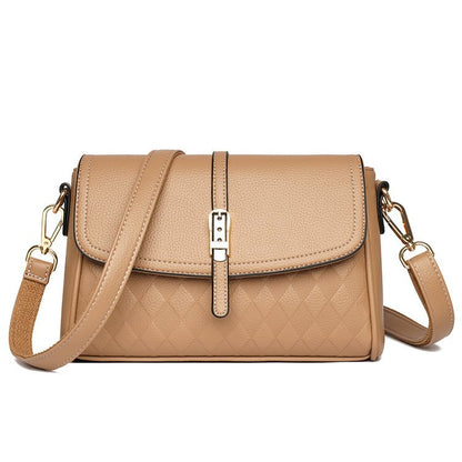 Women Messenger Bag Simple Soft Leather Cross body bag Season Prestige