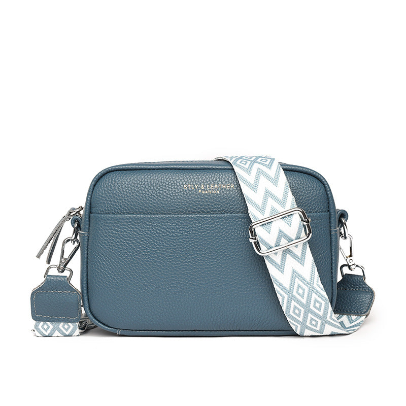 Wide Shoulder Strap Crossbody Women Season Prestige