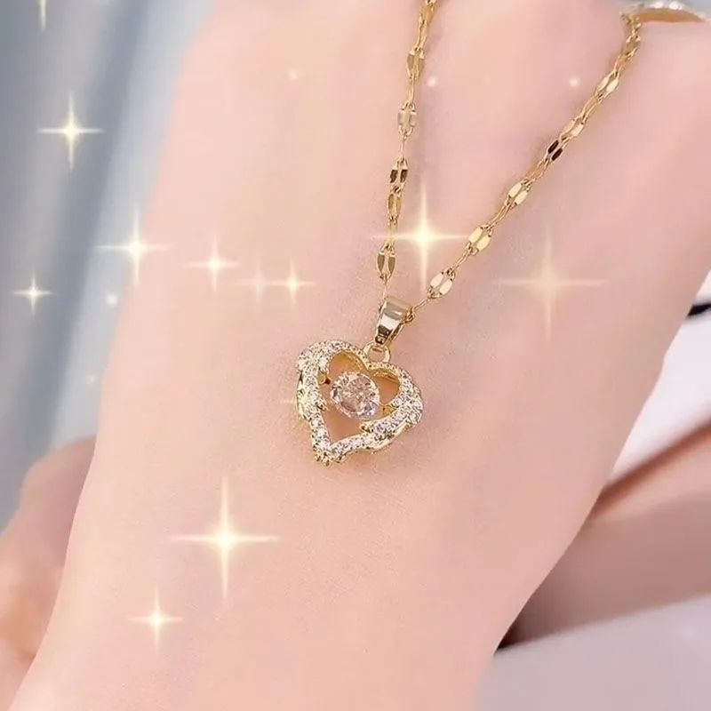 Luxury Female Necklace Charm Jewelry  Fashion Jewelry Woman Season Prestige