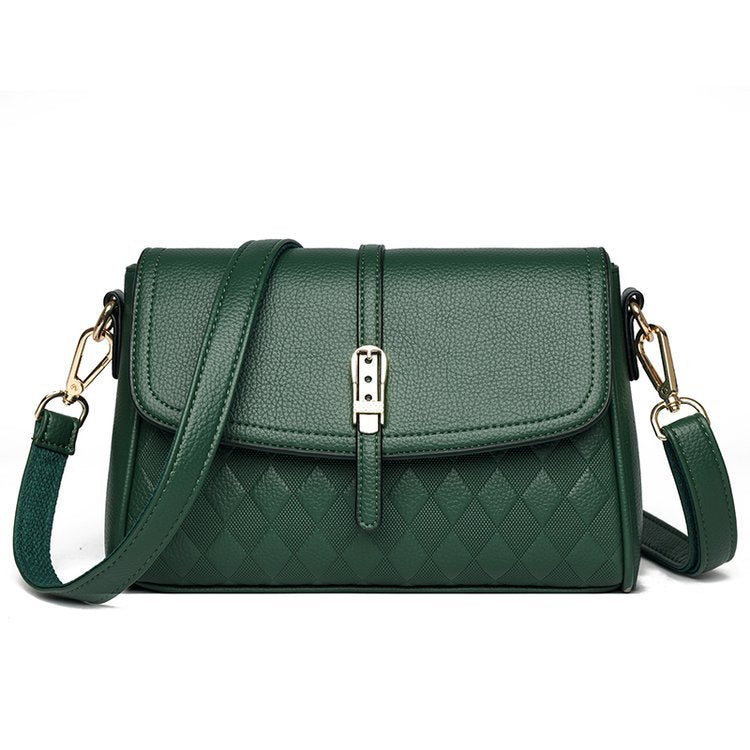 Women Messenger Bag Simple Soft Leather Cross body bag Season Prestige