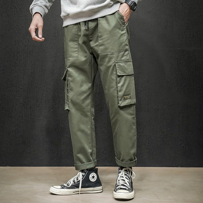 Straight Cargo Pants Men's Trousers Season Prestige