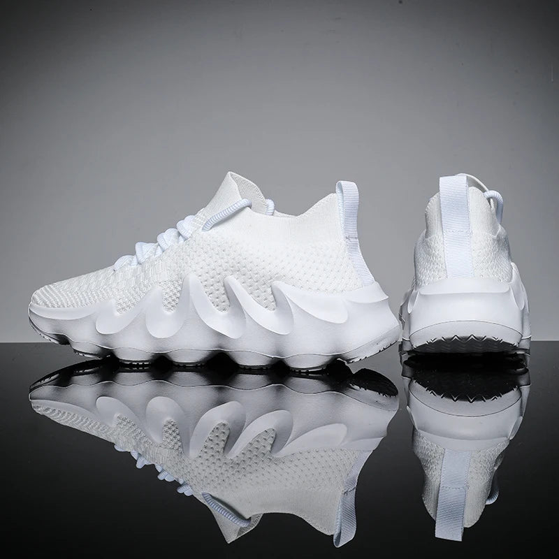 Summer Men Casual Mesh Sneakers Trend Lightweight Running Sport Shoes