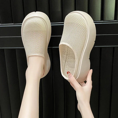 Women Slippers Shoes Wedges Platform Sandals  Summer Zapatos Slides