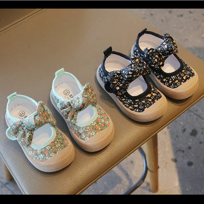 Cute Girl First walker Canvas Shoe Breathable Baby Soft Soles Sneakers Baby Items