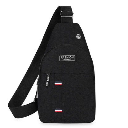 Chest Bag Men's One Shoulder Crossbody Bag Large Capacity Sports And Leisure Small Shoulder bag