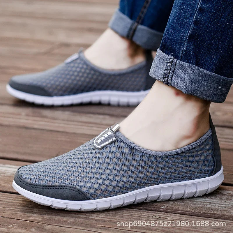 Casual Breathable Lightweight Sports Shoes for Men Outdoor Walking  Sneakers