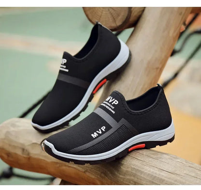 Men Casual Sneakers Leisure Walking Flats Summer Slip on Male Loafers