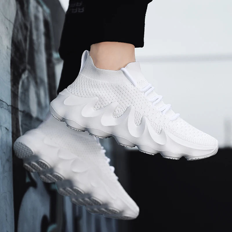 Summer Men Casual Mesh Sneakers Trend Lightweight Running Sport Shoes