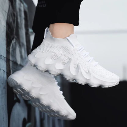 Summer Men Casual Mesh Sneakers Trend Lightweight Running Sport Shoes