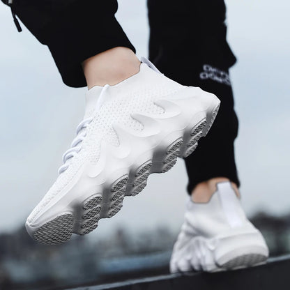 Summer Men Casual Mesh Sneakers Trend Lightweight Running Sport Shoes