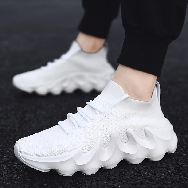 Summer Men Casual Mesh Sneakers Trend Lightweight Running Sport Shoes