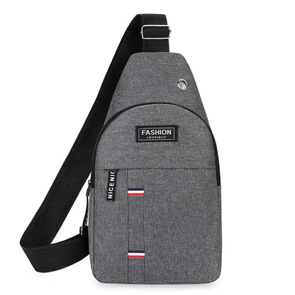 Chest Bag Men's One Shoulder Crossbody Bag Large Capacity Sports And Leisure Small Shoulder bag