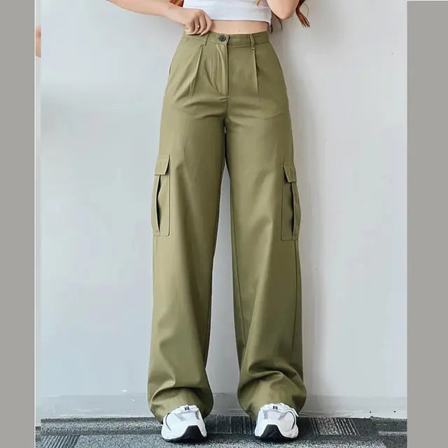 Baggy Trousers Casual Pants  For Women