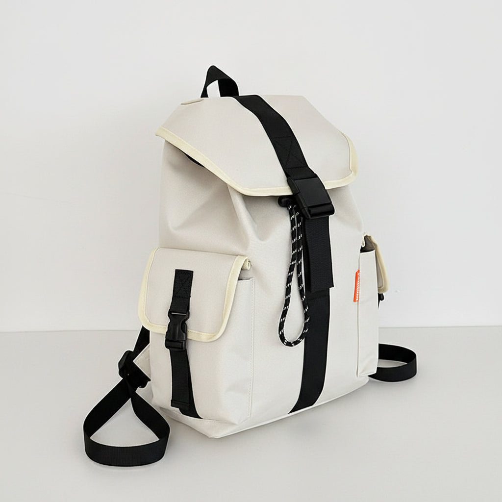Vintage waterproof student school bag from The Signature Edit | Season Prestige