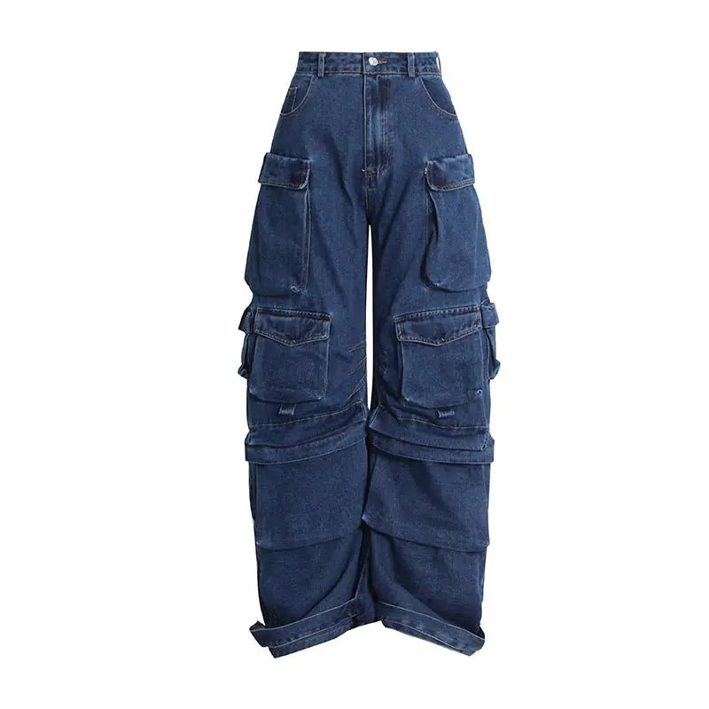 Baggy Cargo Jeans for women