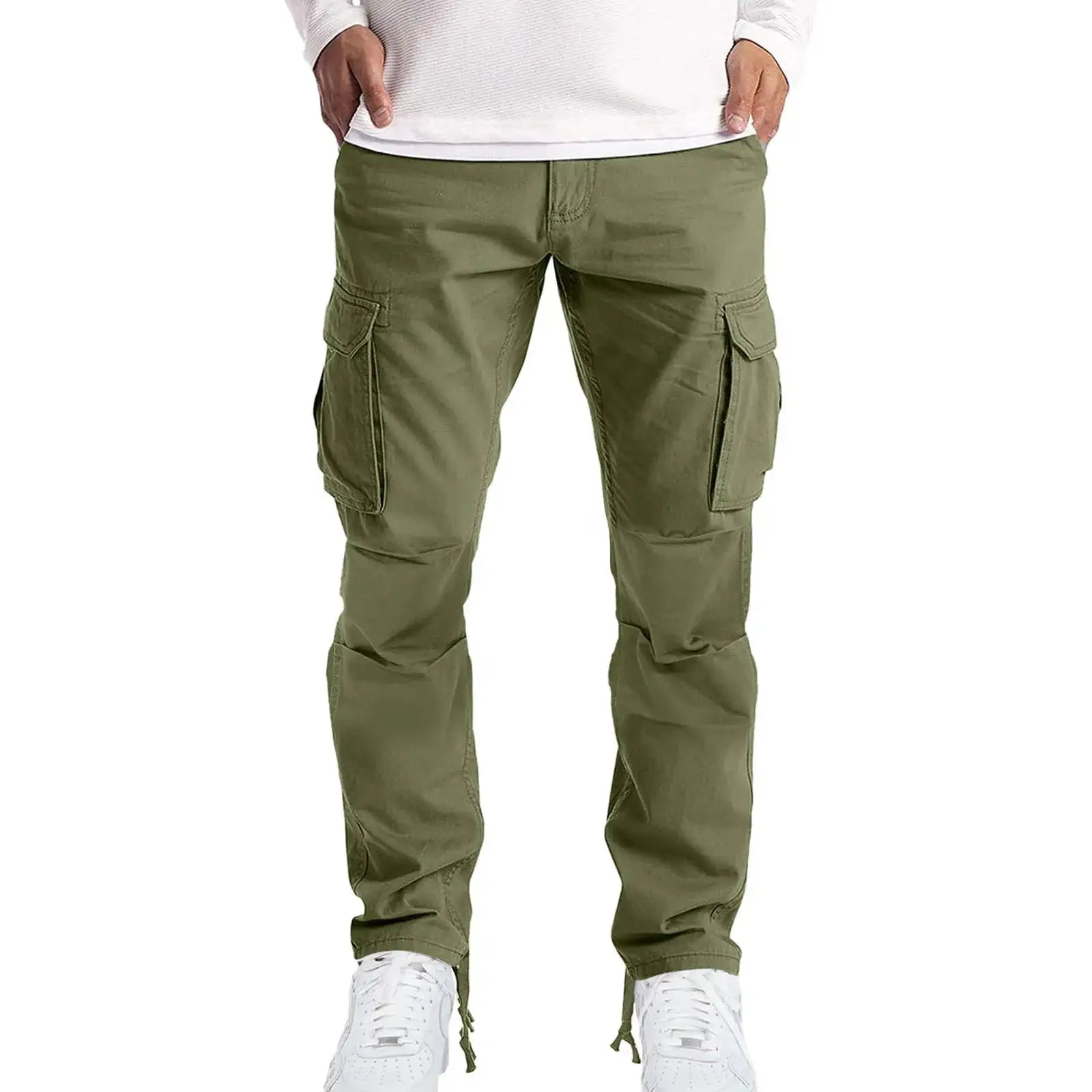 Multi pocket sweatpants mens Relax Cargo Pants