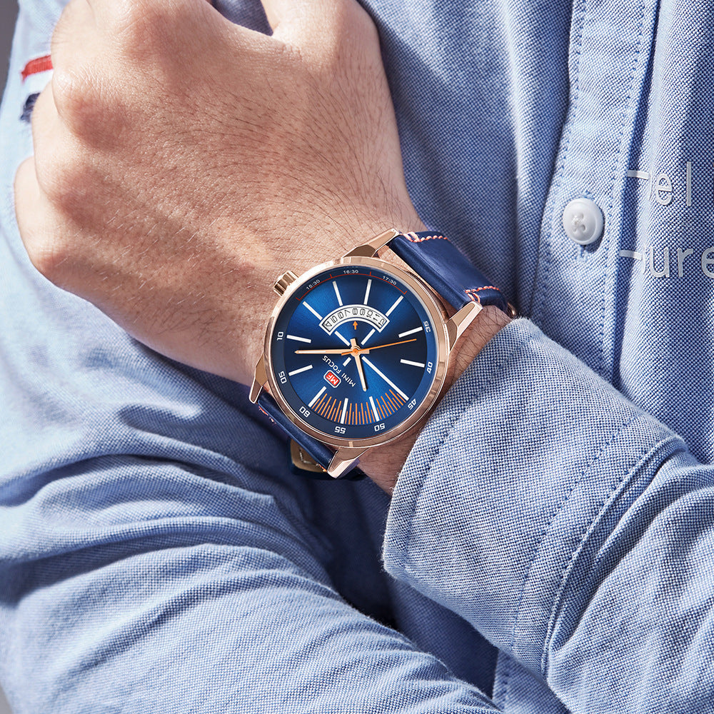 Men's luxury sport watch styled with professional attire -Season Prestige Selection 