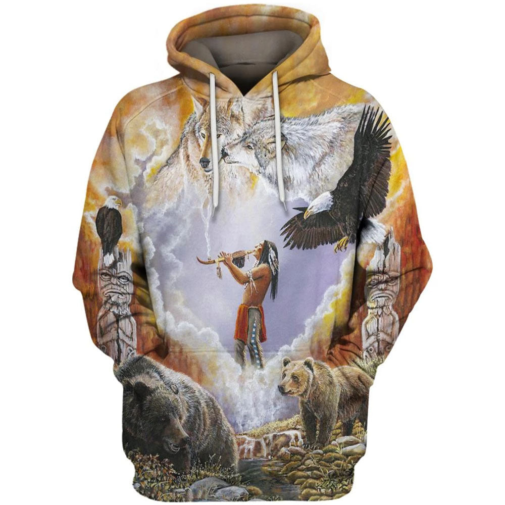 Sweatshirt Hoodie Digital Printing Jacket Men gilliantiendioh1-bc12