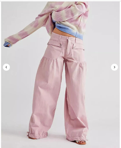 Women's Wide Leg Lotus Jeans