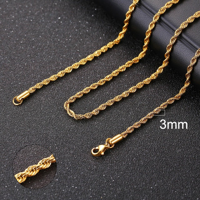 Unisex Cuban Chain Necklace Season Prestige