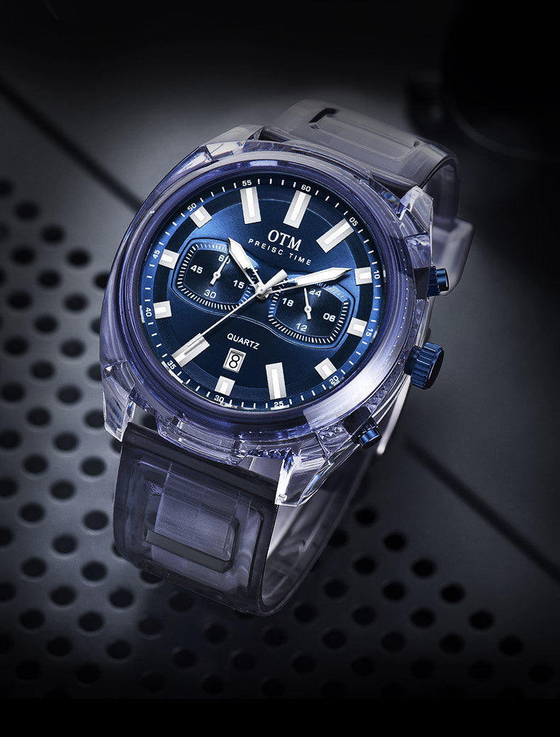 Mens Waterproof Luminous OTM Student Watch