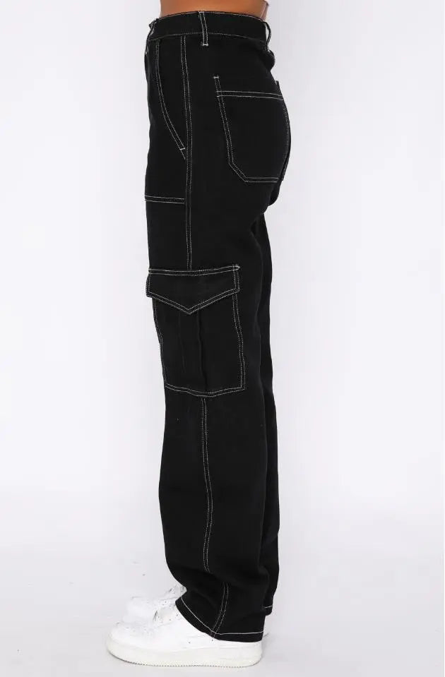 Streetwear Cargo pants for women - Season Prestige