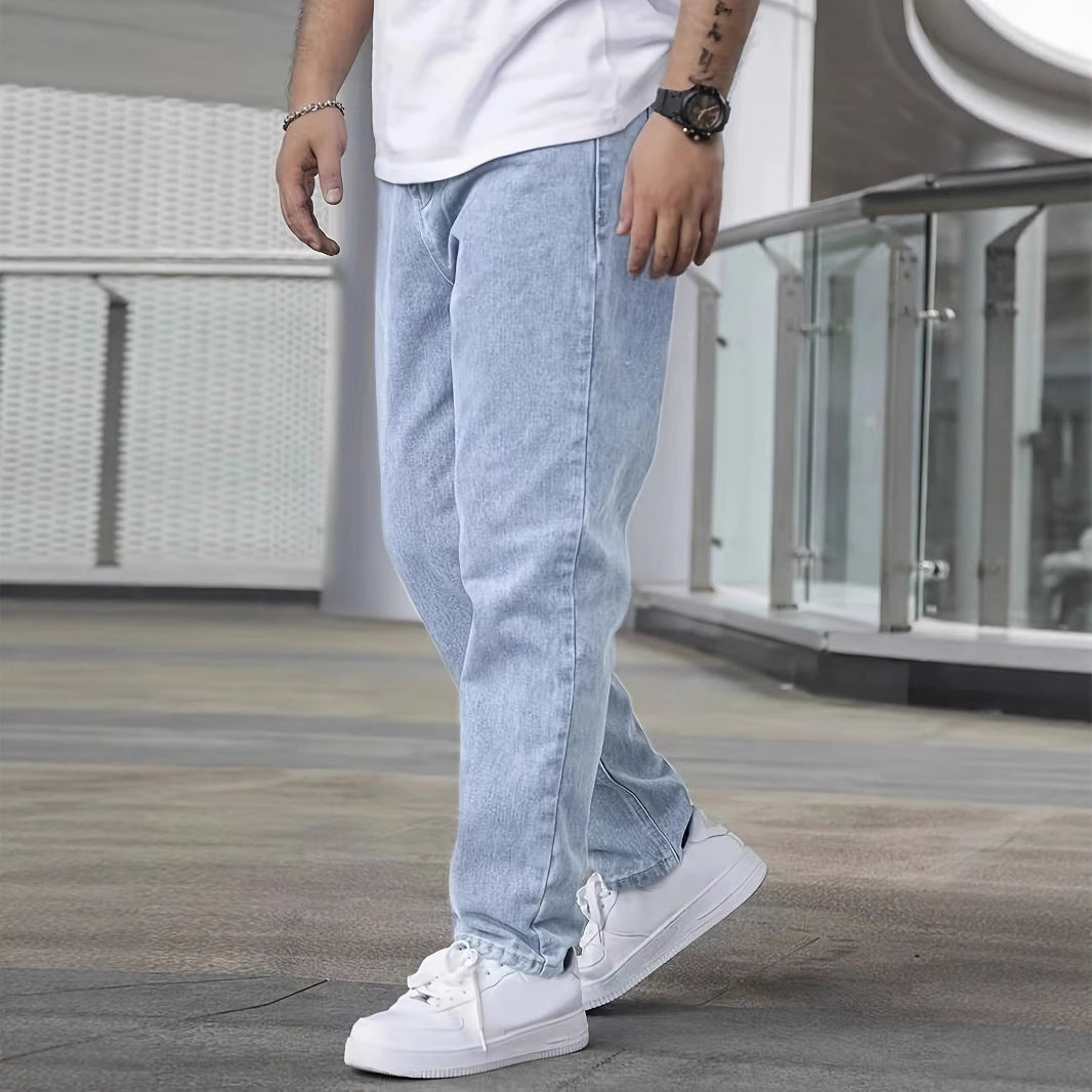 Men'sCasual Slim Fit Straught leg Summer Jeans