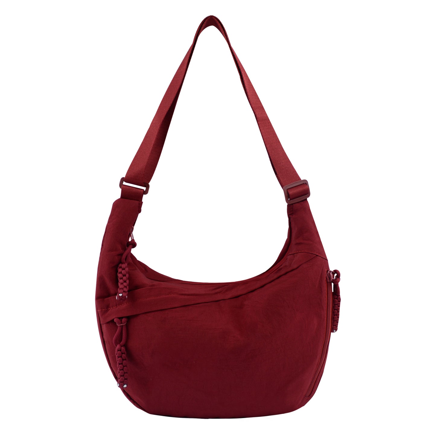 Womens High-Capacity Nylon Crossbody Bag