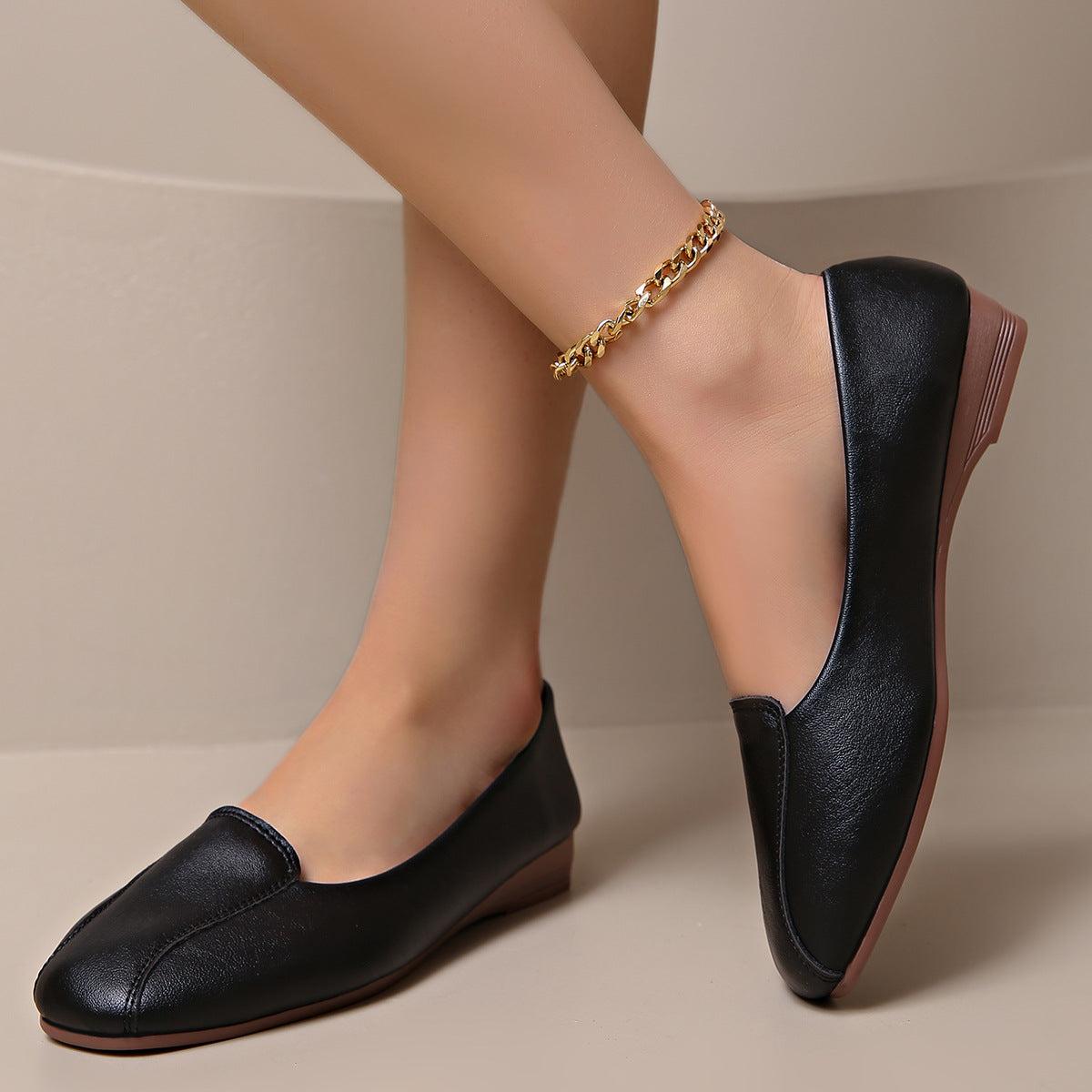 Women's Shallow-toed Flat Sandals