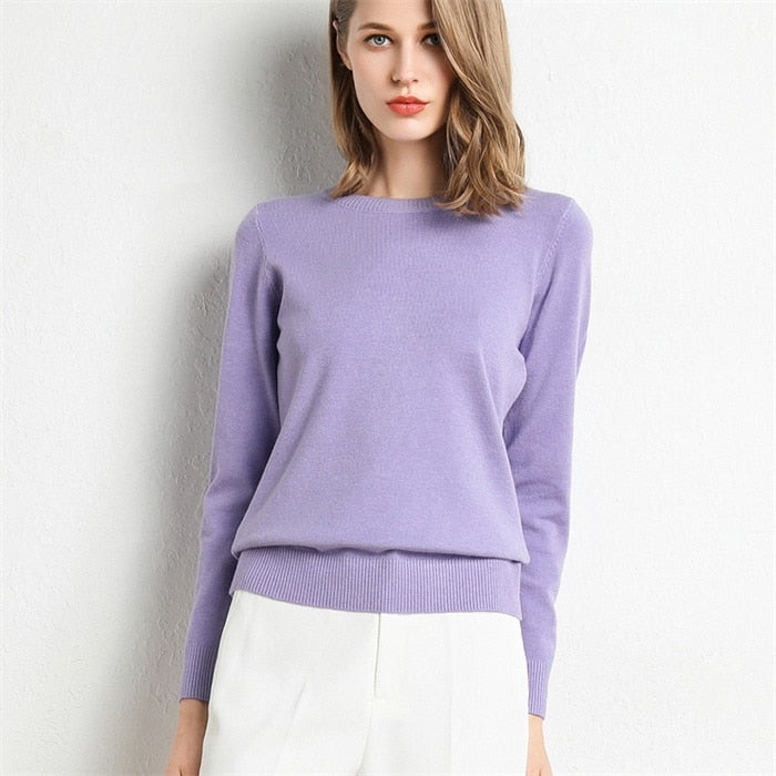 Knitted Pullover Women Sweater Season Prestige