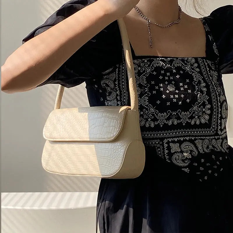 Women Portable Shoulder Underarm Bag - Season Prestige