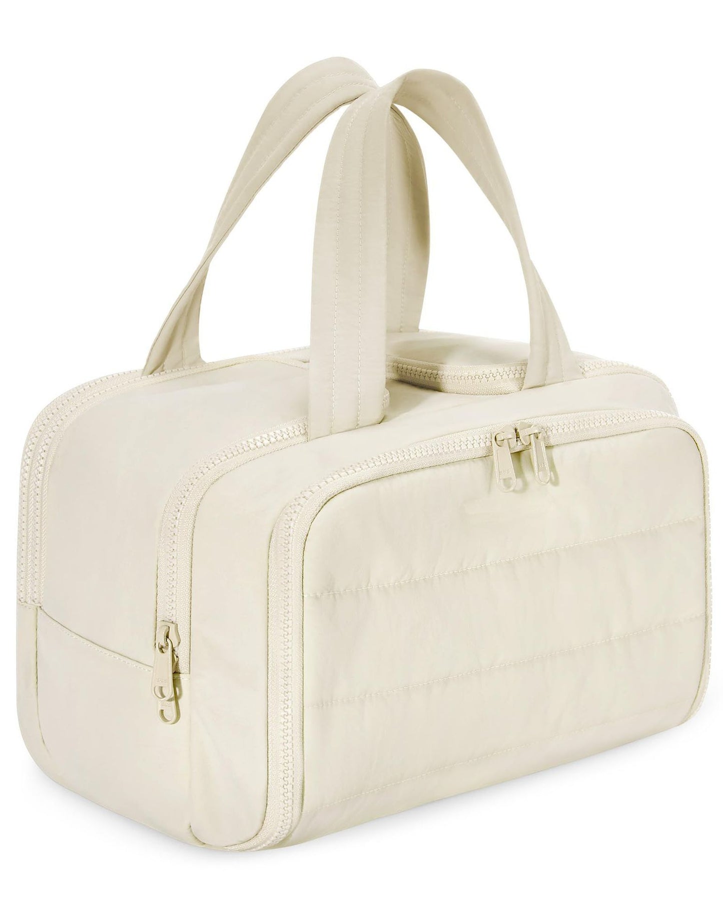Womens Fluffy Cosmetic Lightweight Travel Toiletry Bag