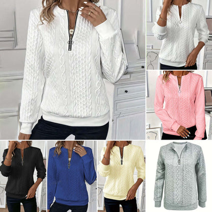Women's Zipper Commuter Sweater Coat