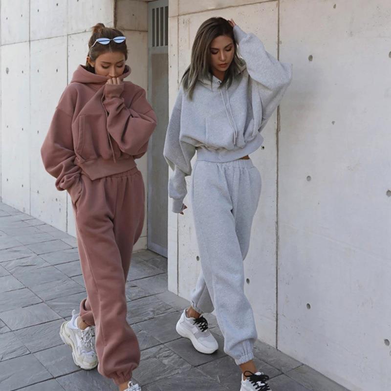 Women's Casual Hoodie Coat Sports Suit Season Prestige