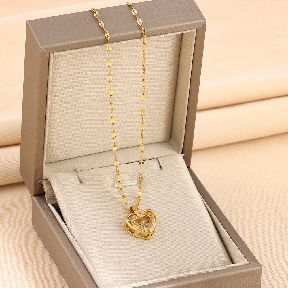 Valentines Day Gift Love  Necklace Fashion Jewelry Woman Season Prestige